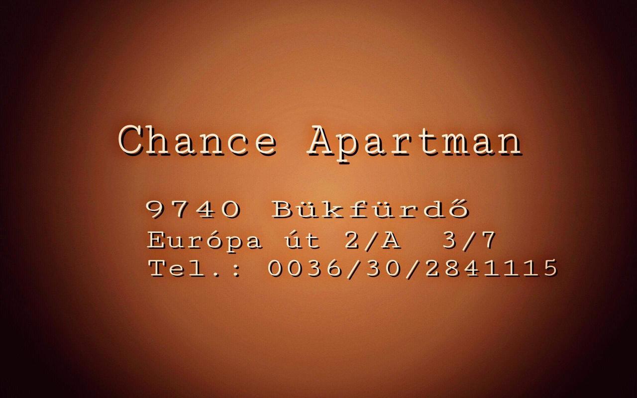 Chance Apartman Buekfuerdo Exterior foto
